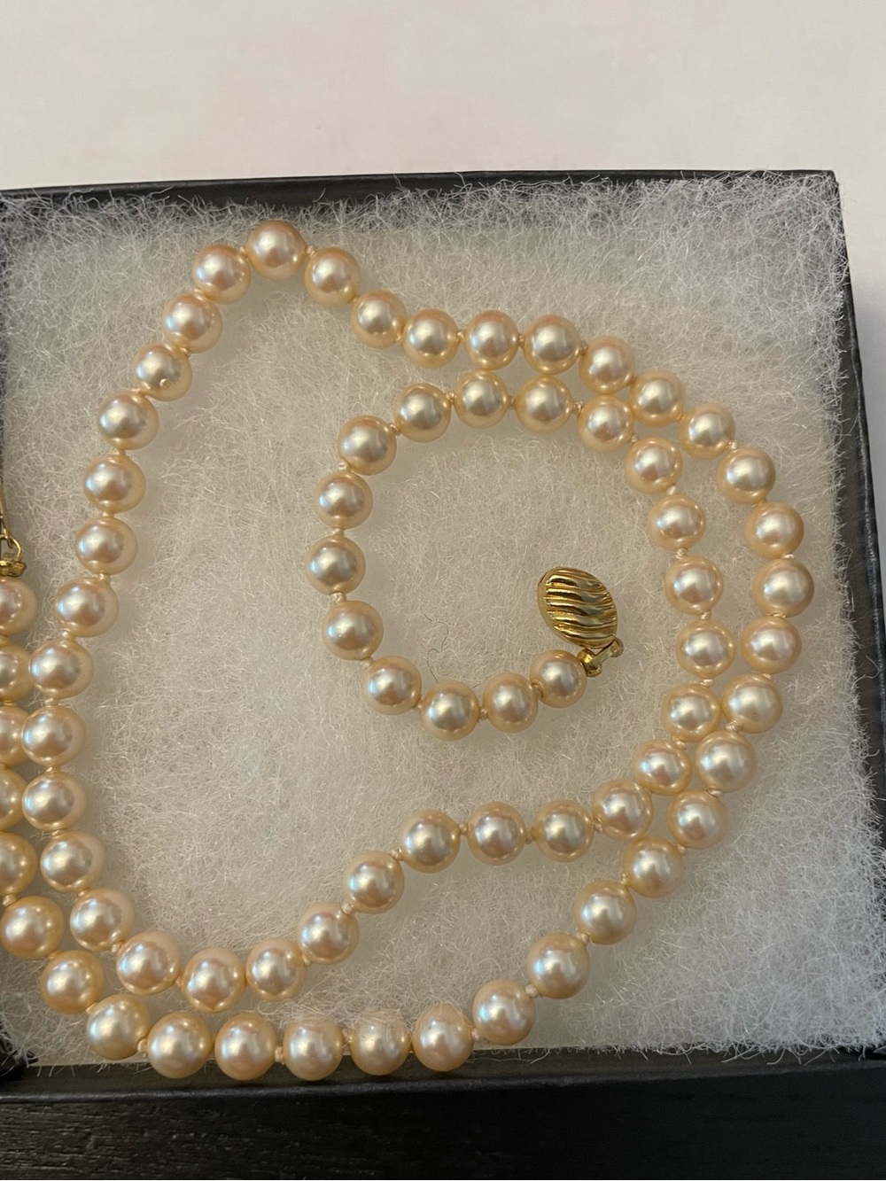 Vintage Marcella Faux Pearl Necklace